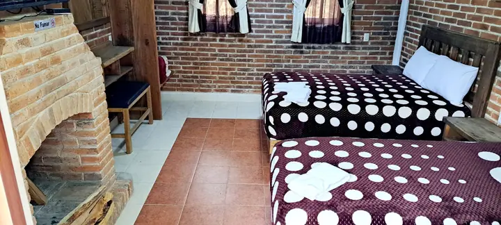 Cabaña Triple con chimenea